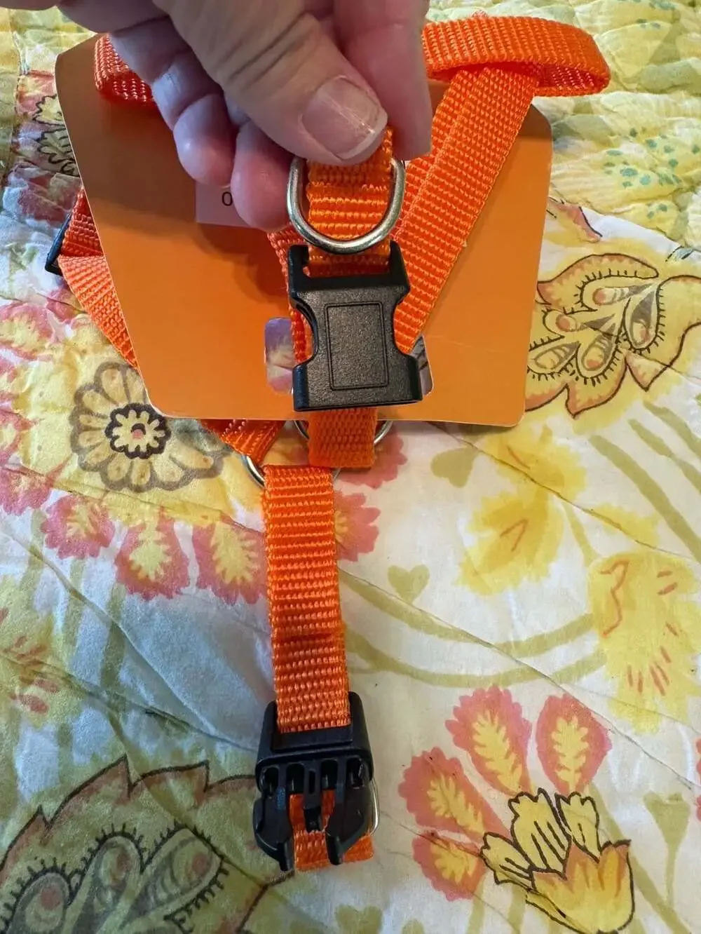 NWT MaxHome Dog Harness, Small, Orange